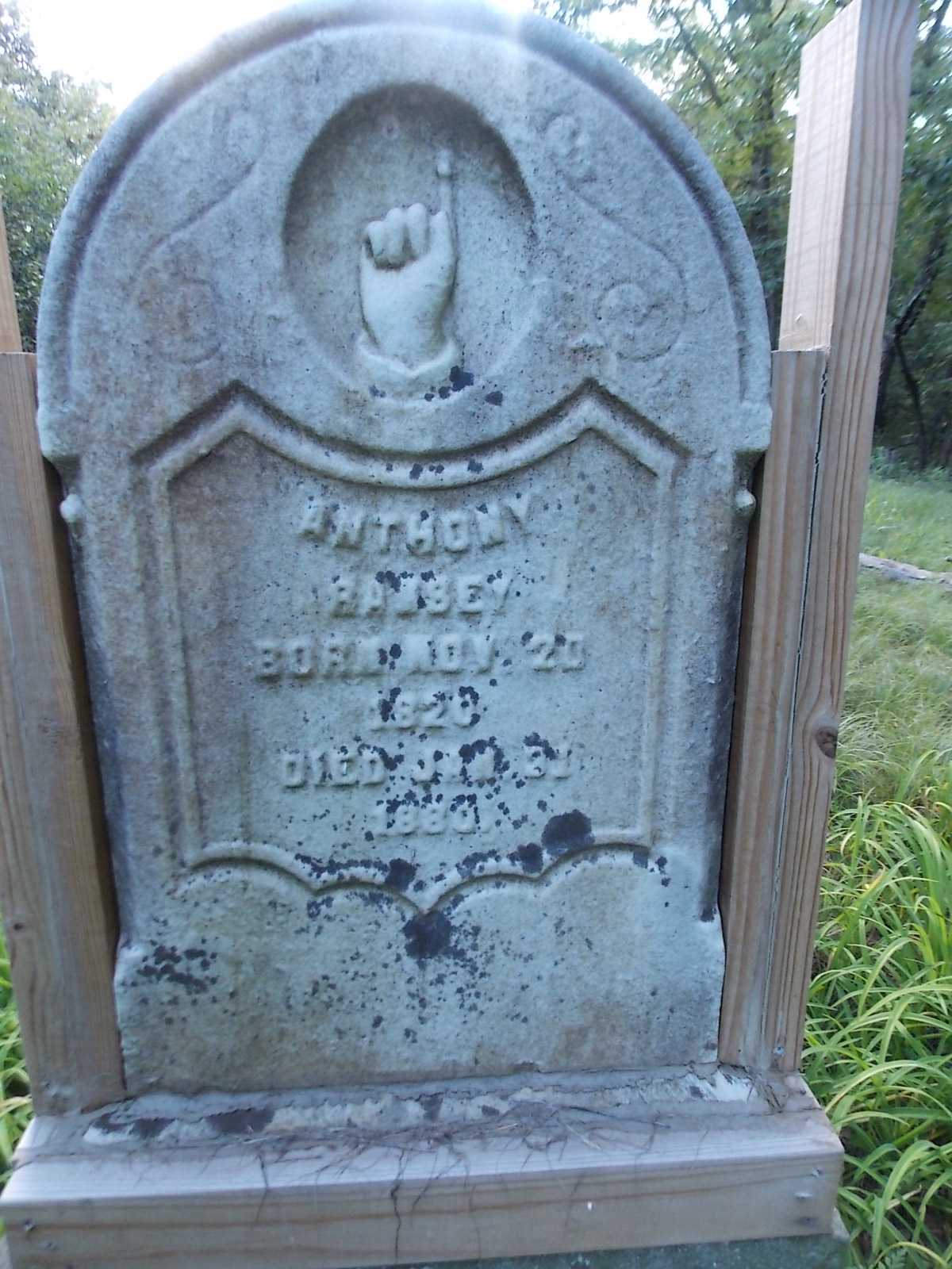 Anthony Ramsey tombstone